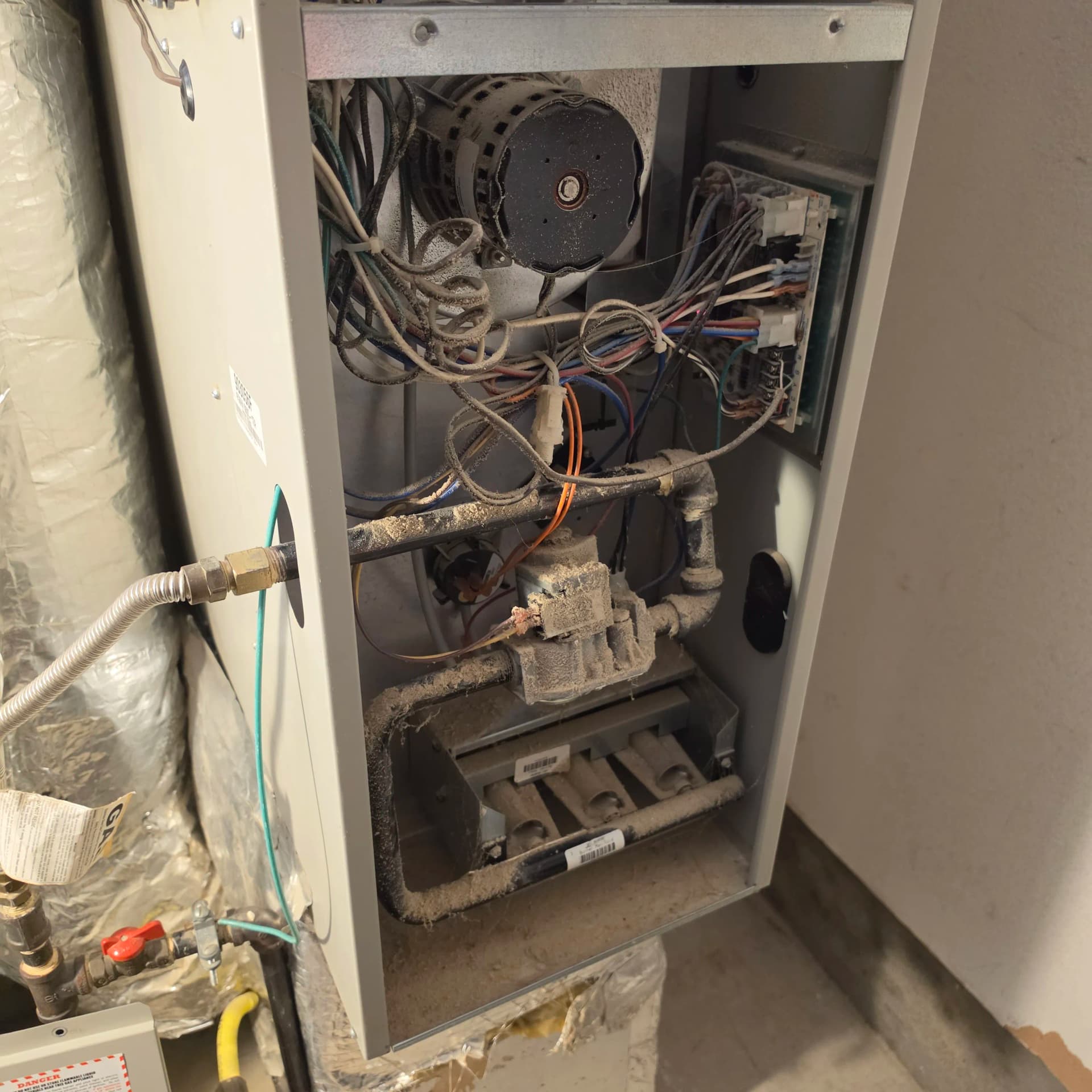 Nordyne Furnace Repair and Thermostat Upgrade in Salem image