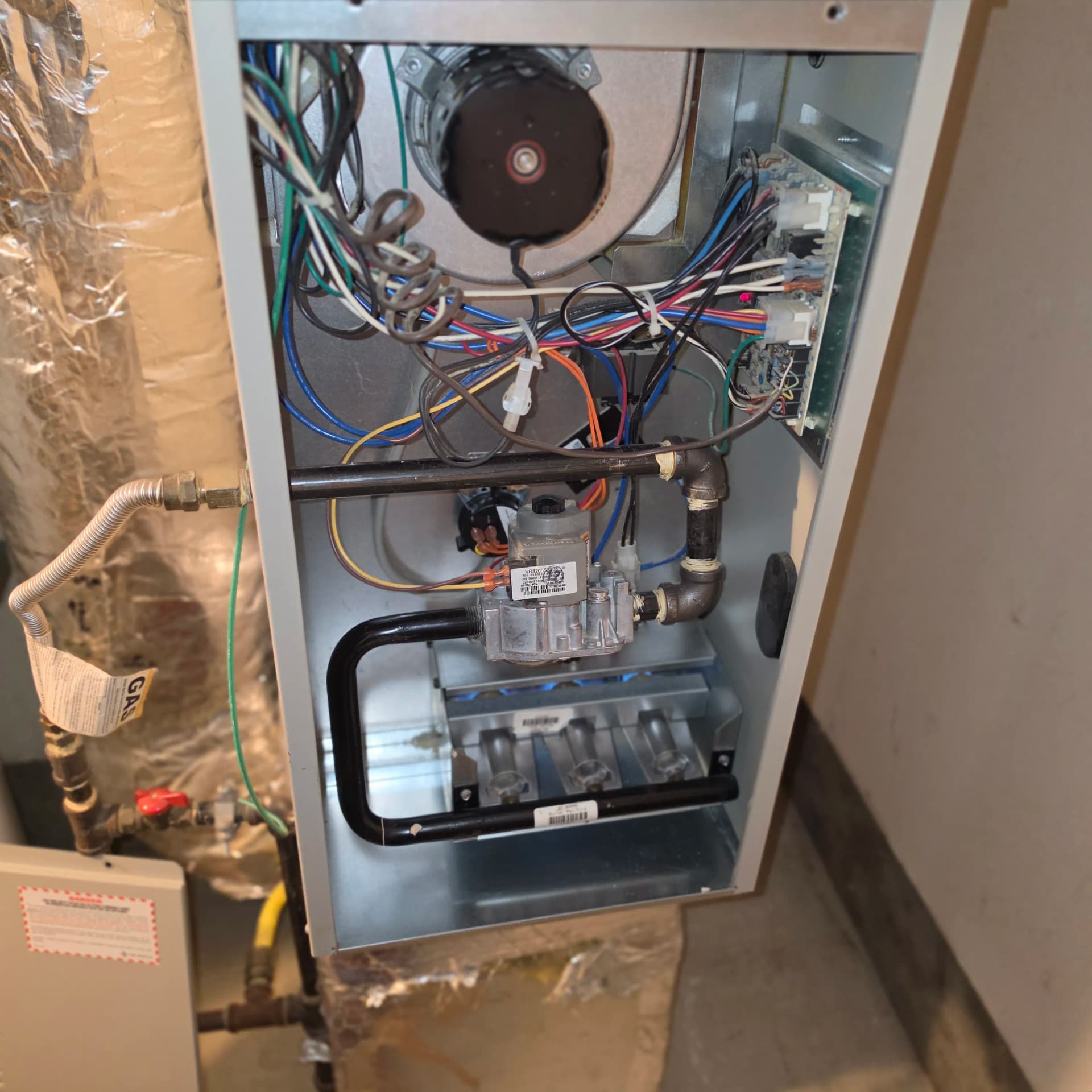 Gallery photos for Nordyne Furnace Repair and Thermostat Upgrade in Salem: Image #1