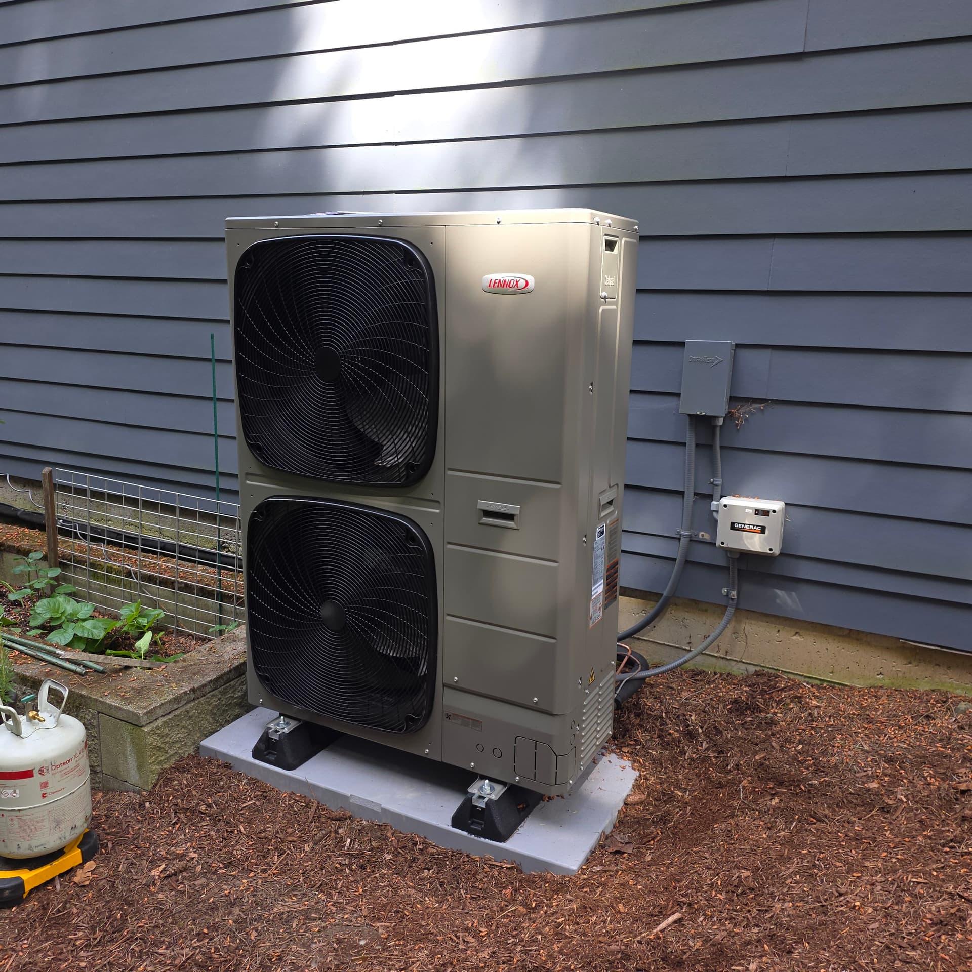 Lennox Side-Discharge Heat Pump Install in Portland image