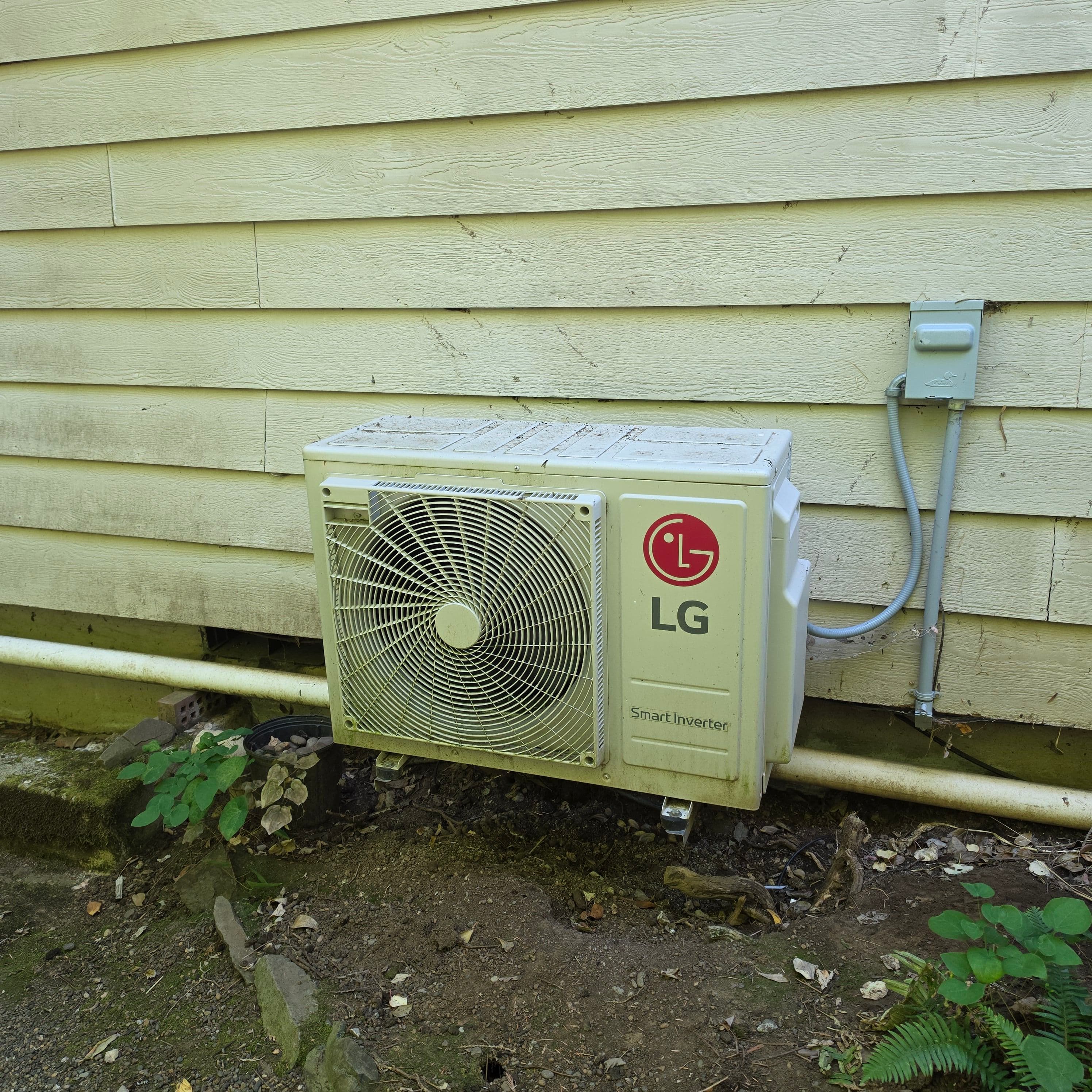 Project LG Ductless Mini Split Repair in Newberg image