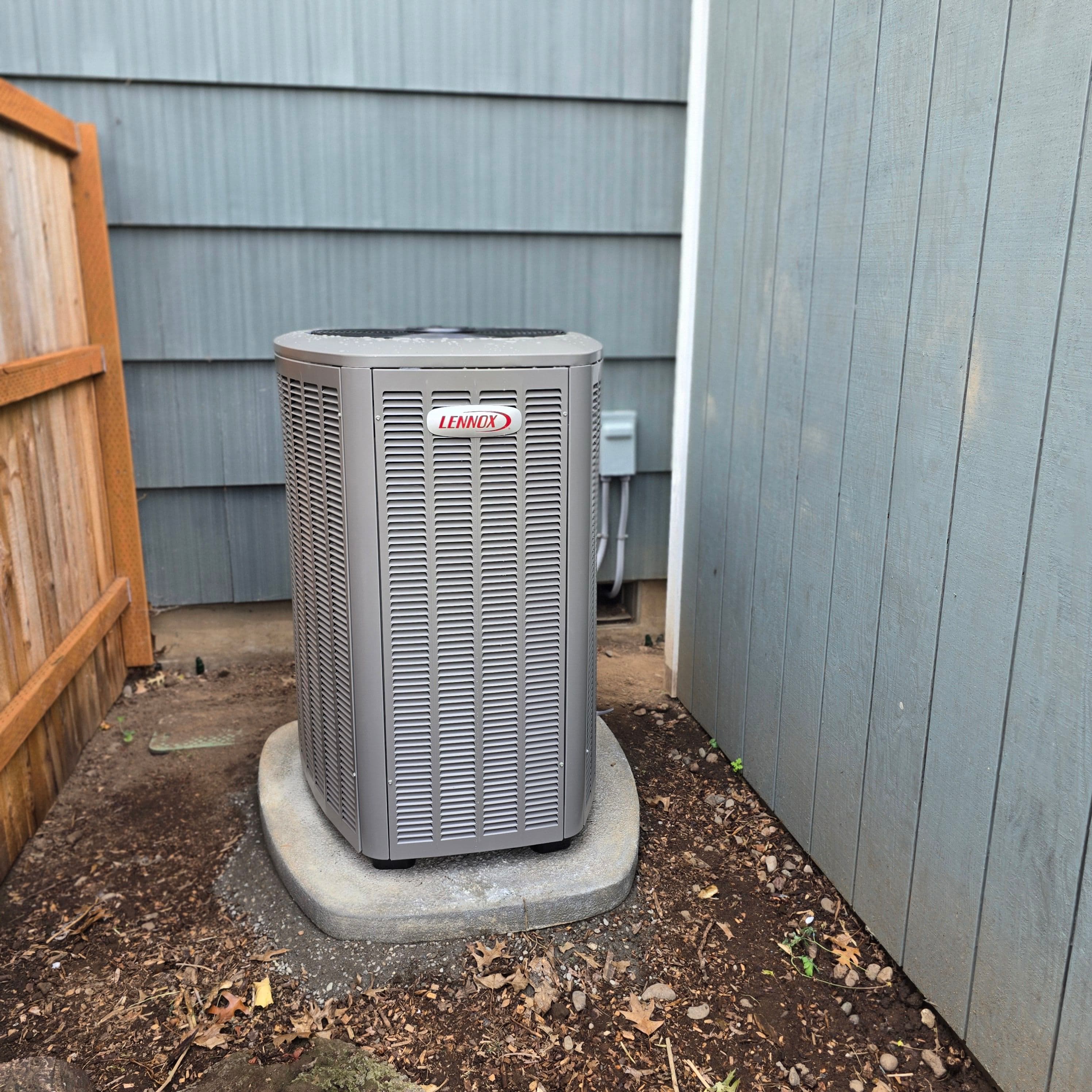 Project Lennox Dual Fuel Heat Pump System Installed in Canby image