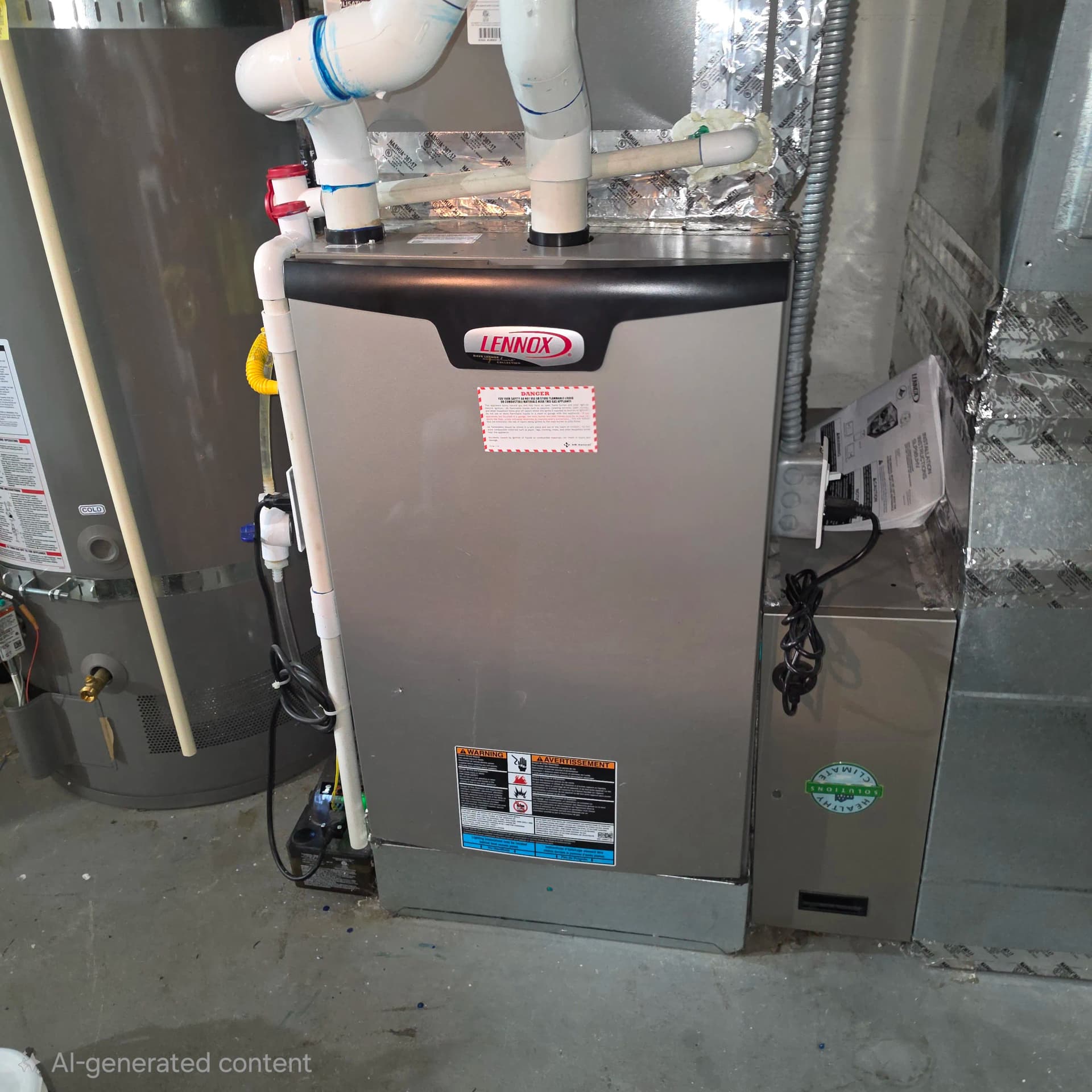 Gallery photos for Lennox SLP98 Burner Compartment Cleaning in Lake Oswego: Image #2