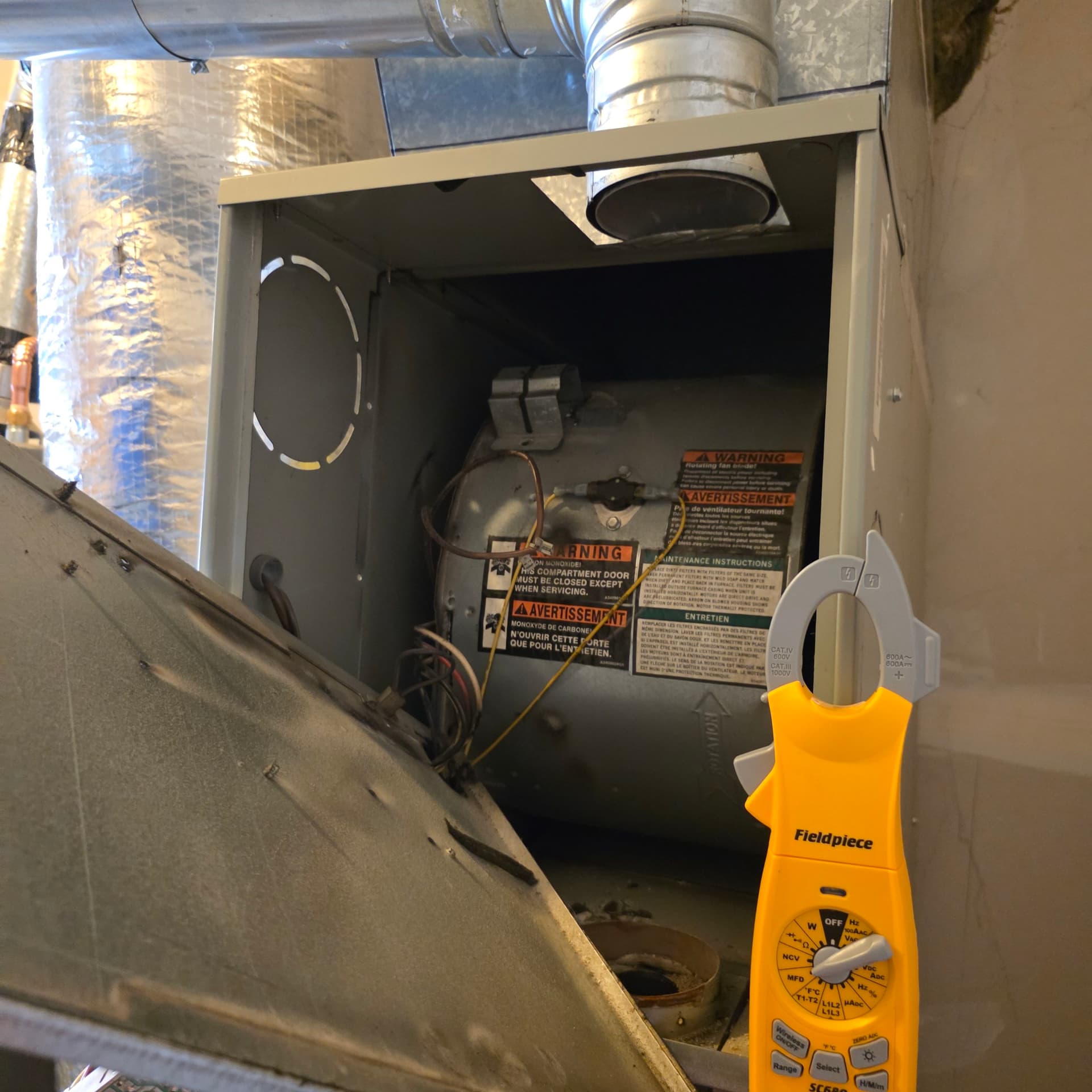 Gallery photos for Trane Gas Furnace Emergency Repair - Control Board and Capacitor Replaced: Image #3