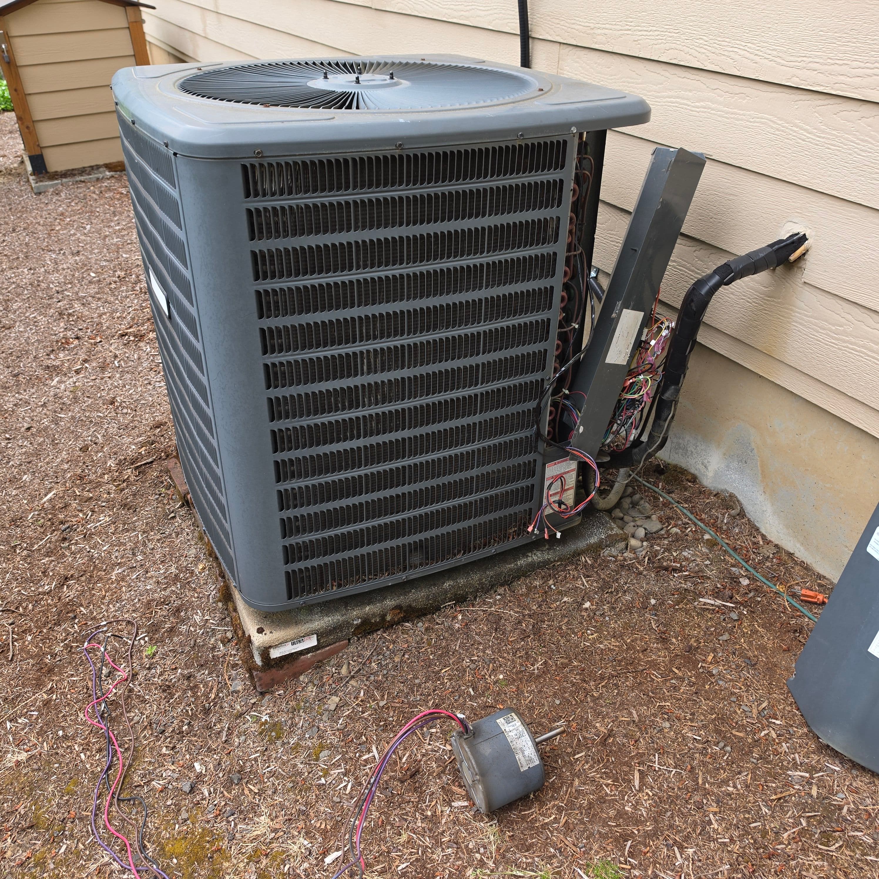 Project Condenser Fan Motor Replacement on a Goodman AC in Portland image
