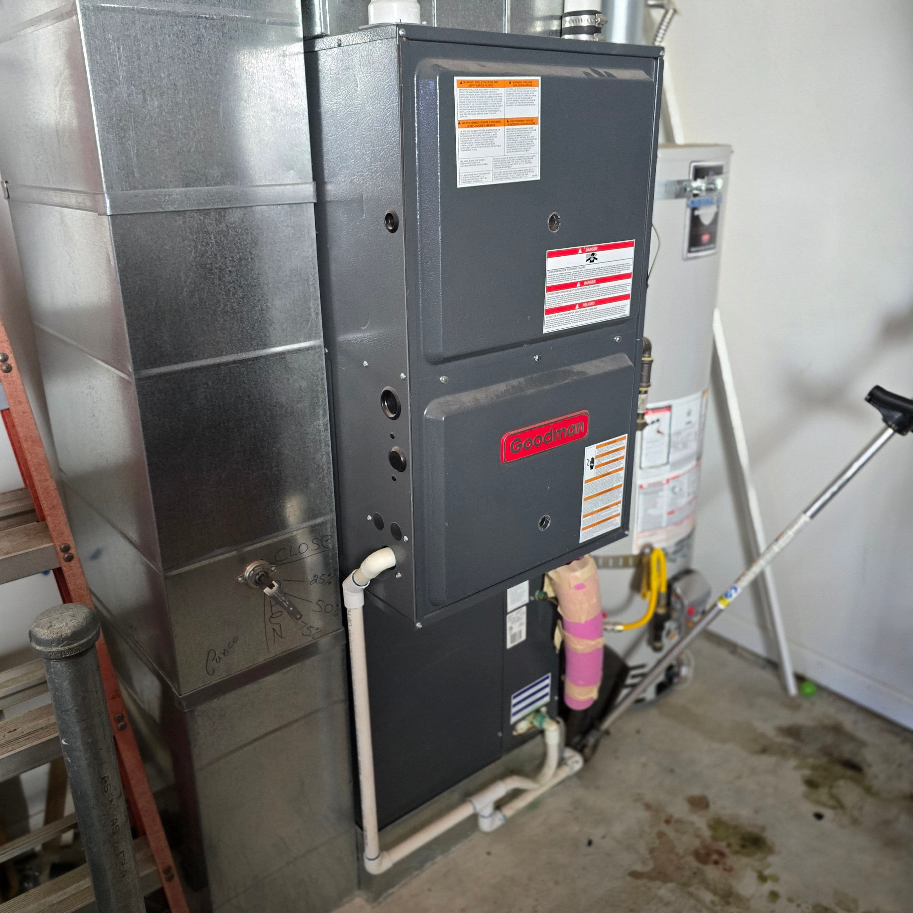 Project Goodman AC System Down During a Heat Wave - Back Up and Running image
