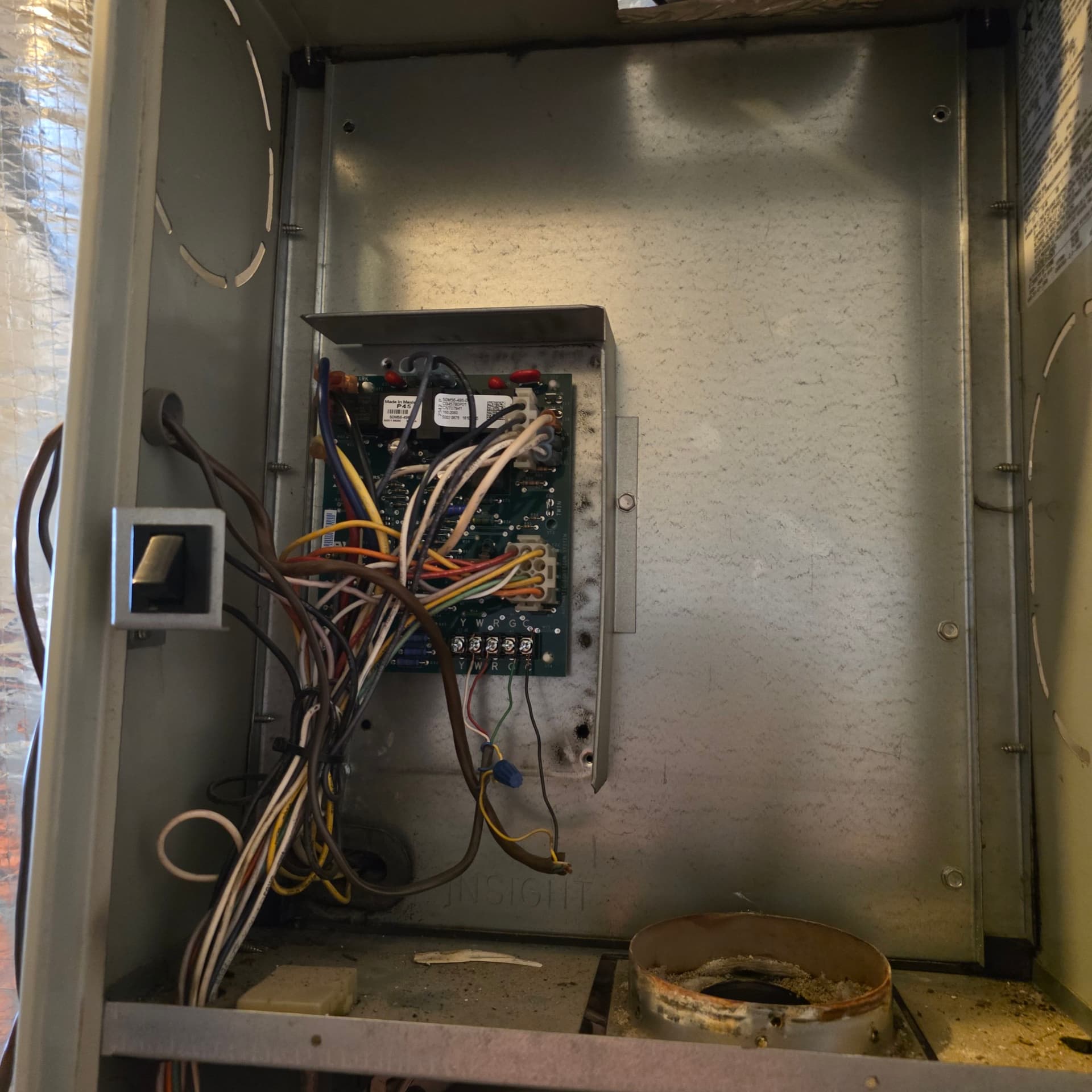 Gallery photos for Trane Gas Furnace Emergency Repair - Control Board and Capacitor Replaced: Image #2