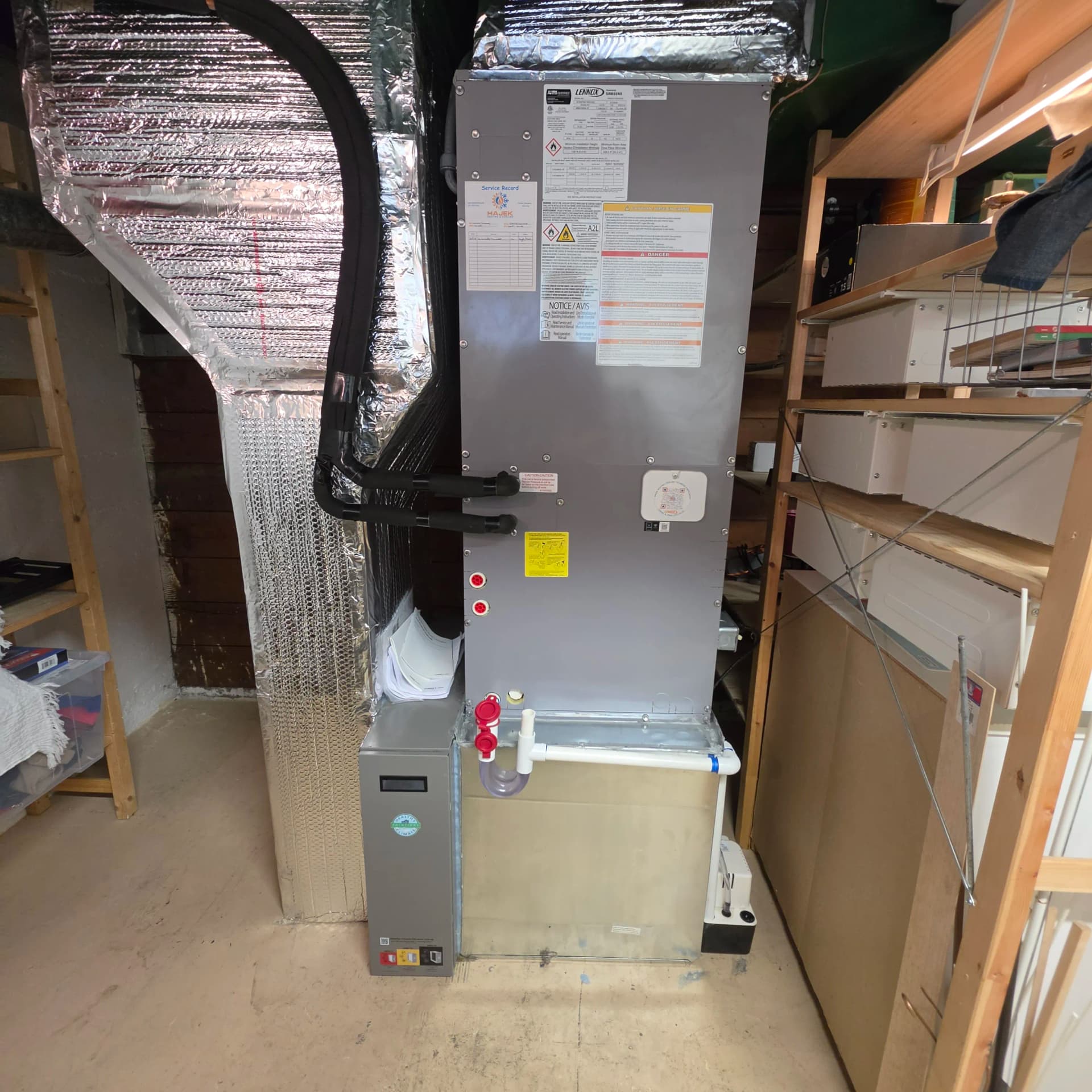 Gallery photos for Gas Furnace and AC Swapped for a High-Efficiency Variable-Speed Heat Pump in PDX: Image #1