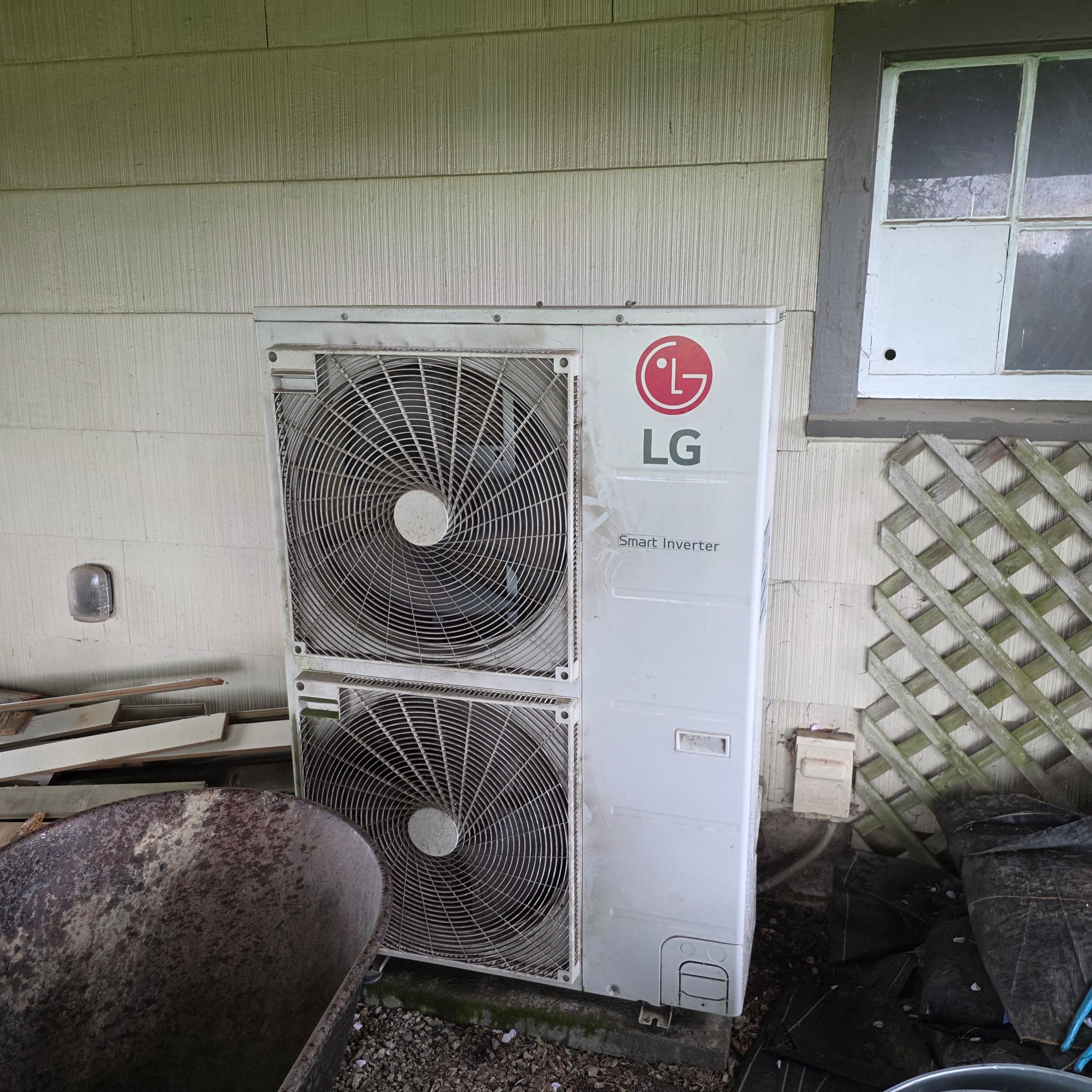 Project LG Smart Inverter Heat Pump Diagnostic and Internal Inspection image