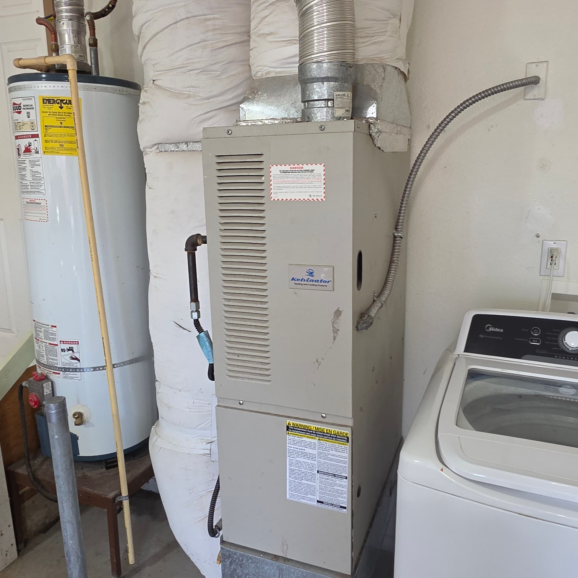Failed Blower Motor Repair on a Kelvinator Furnace in Salem image