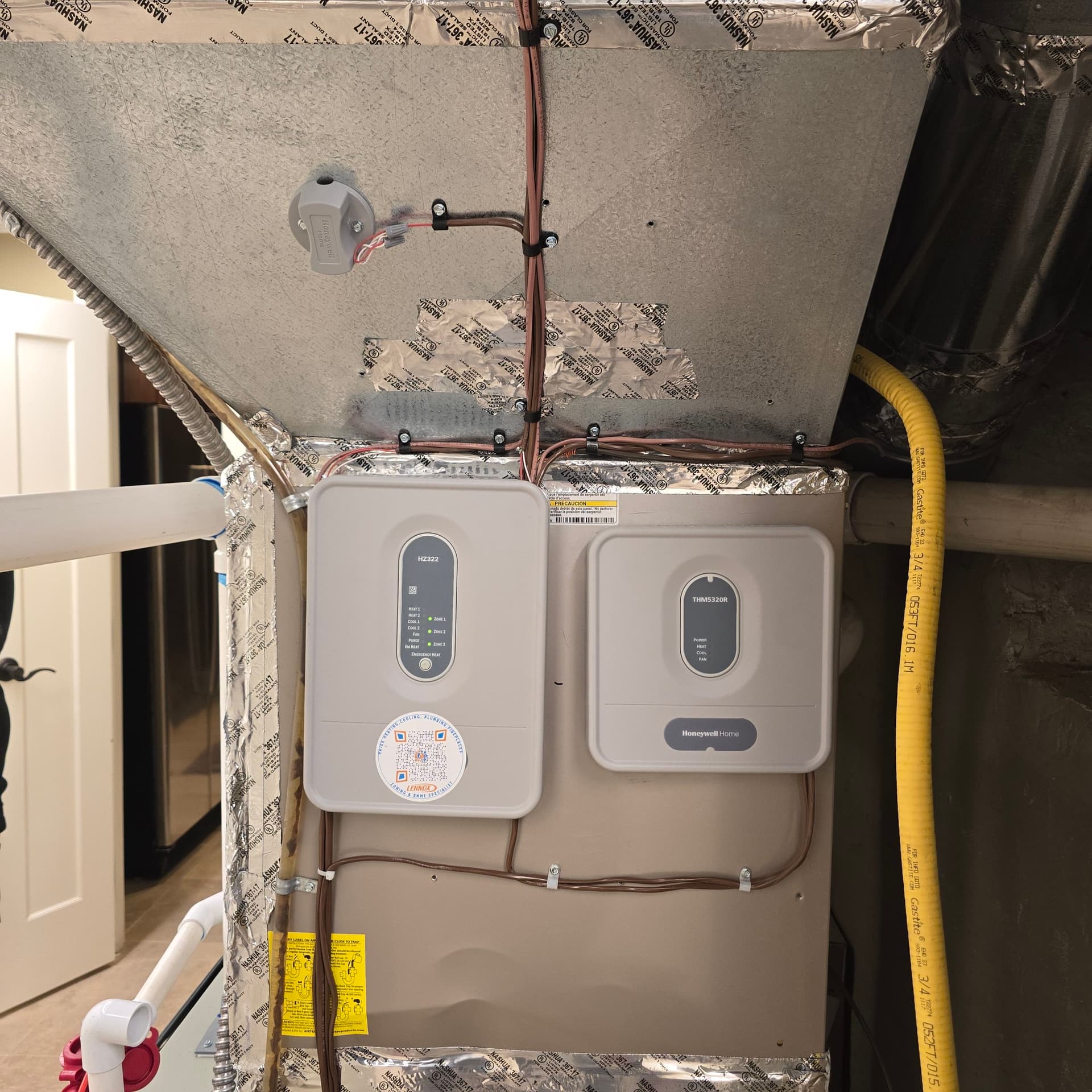 Honeywell 3-Zone HVAC Control System Installed in Portland image