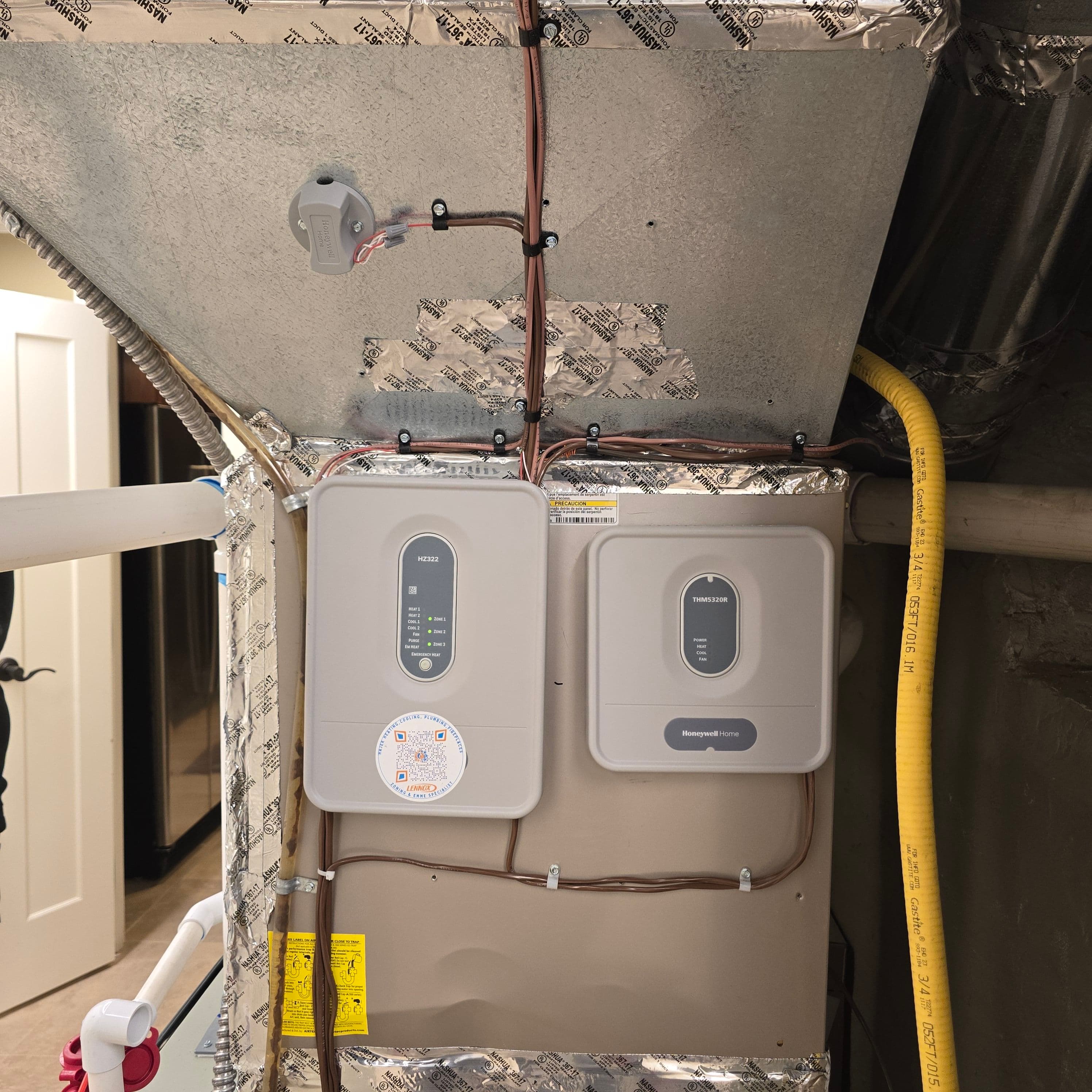 Project Honeywell 3-Zone HVAC Control System Installed in Portland image