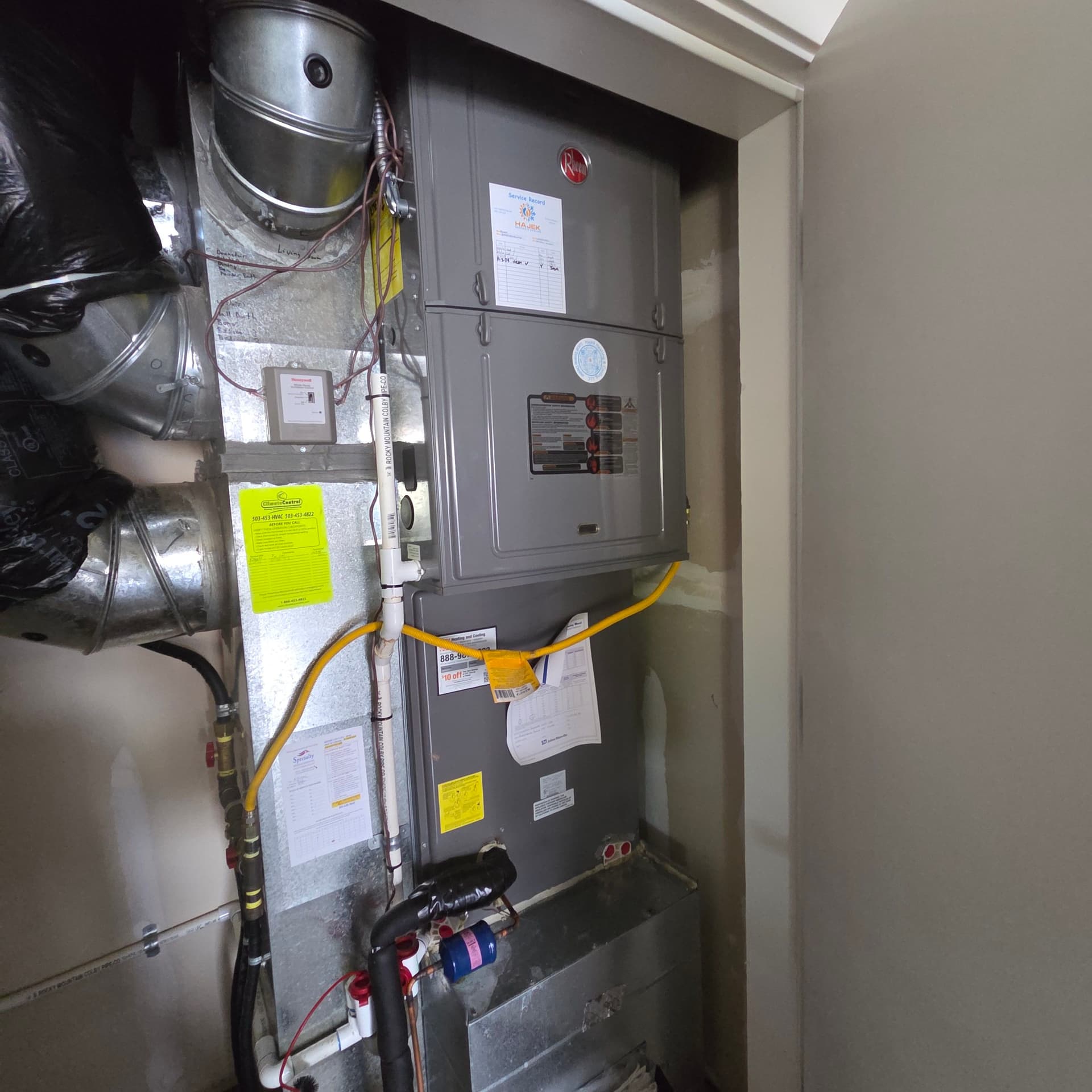 Gallery photos for Rheem Furnace and Carrier A/C Tune-Up in Wilsonville: Image #2