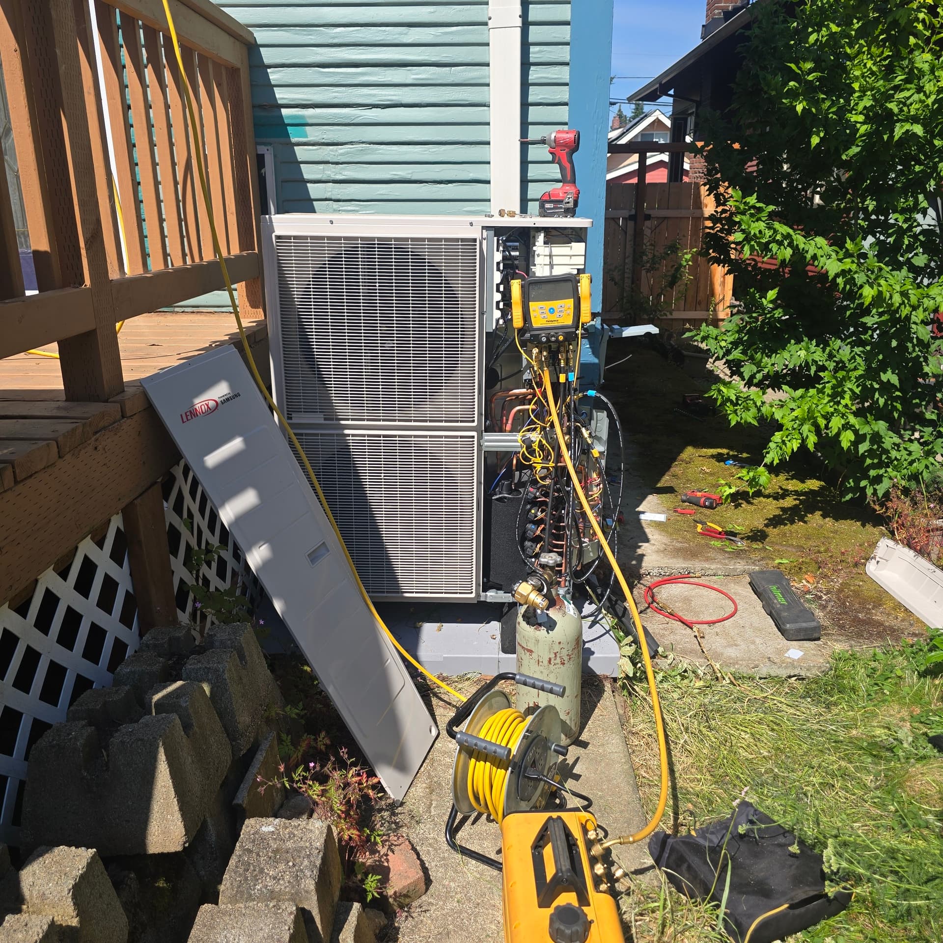 Gallery photos for Lennox Multi-Zone Ductless System Install in Portland: Image #1