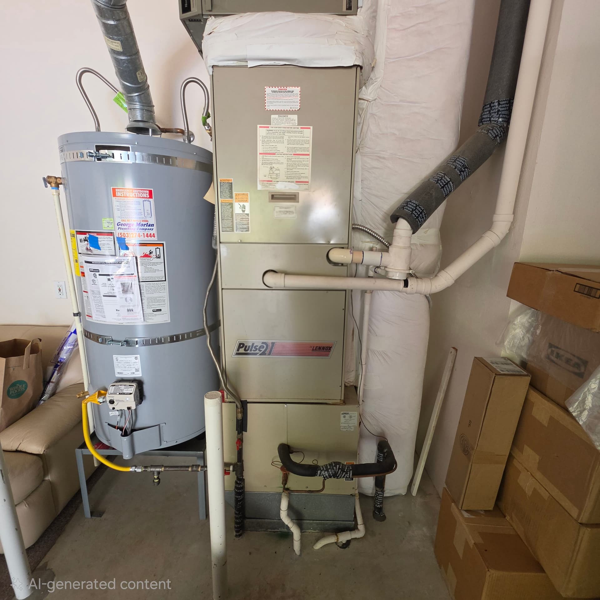 Lennox Pulse Furnace and R22 A/C Diagnostic Repair in Lake Oswego image