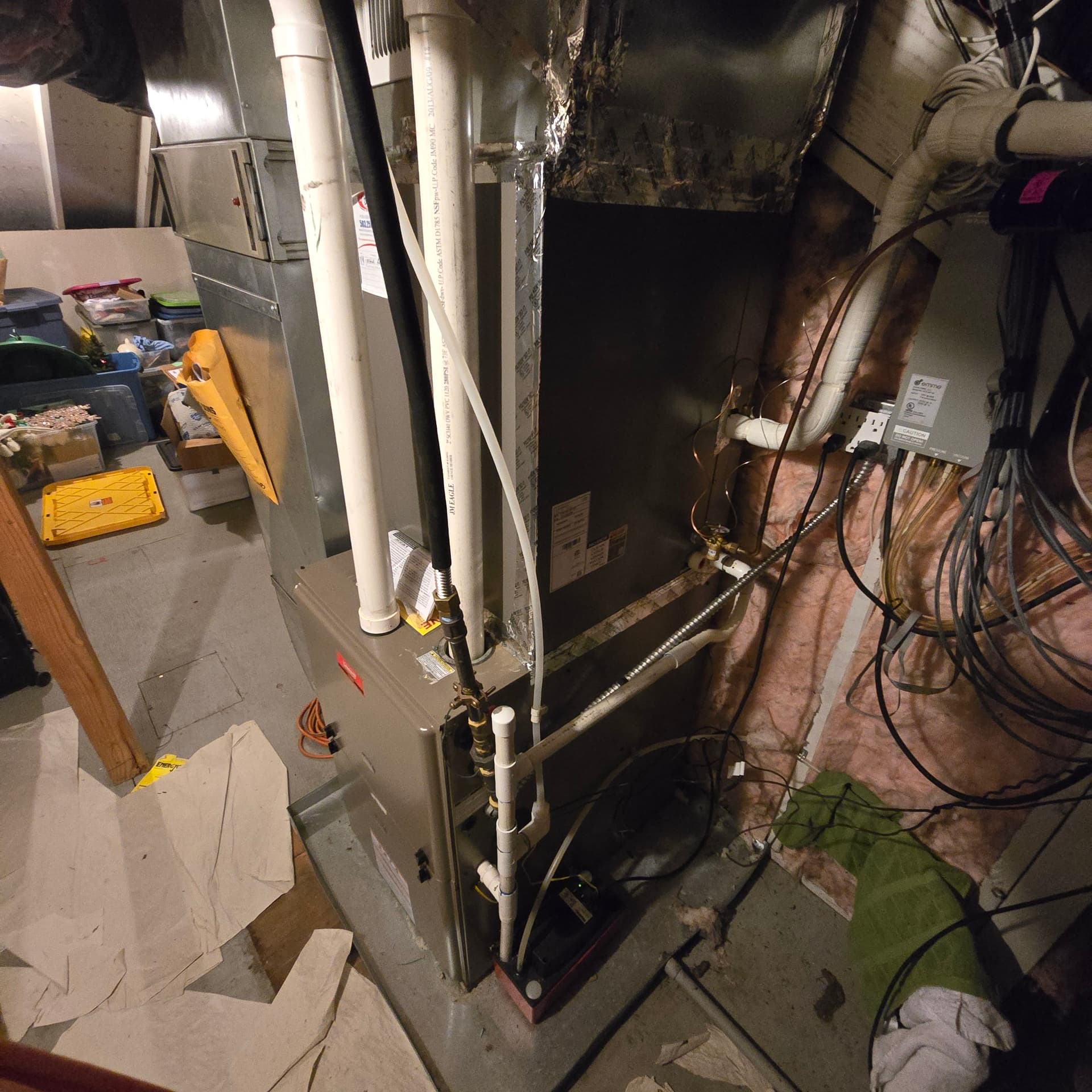 Gallery photos for Zoning Control Troubleshooting on a Home Comfort Zones System in SW Portland: Image #1