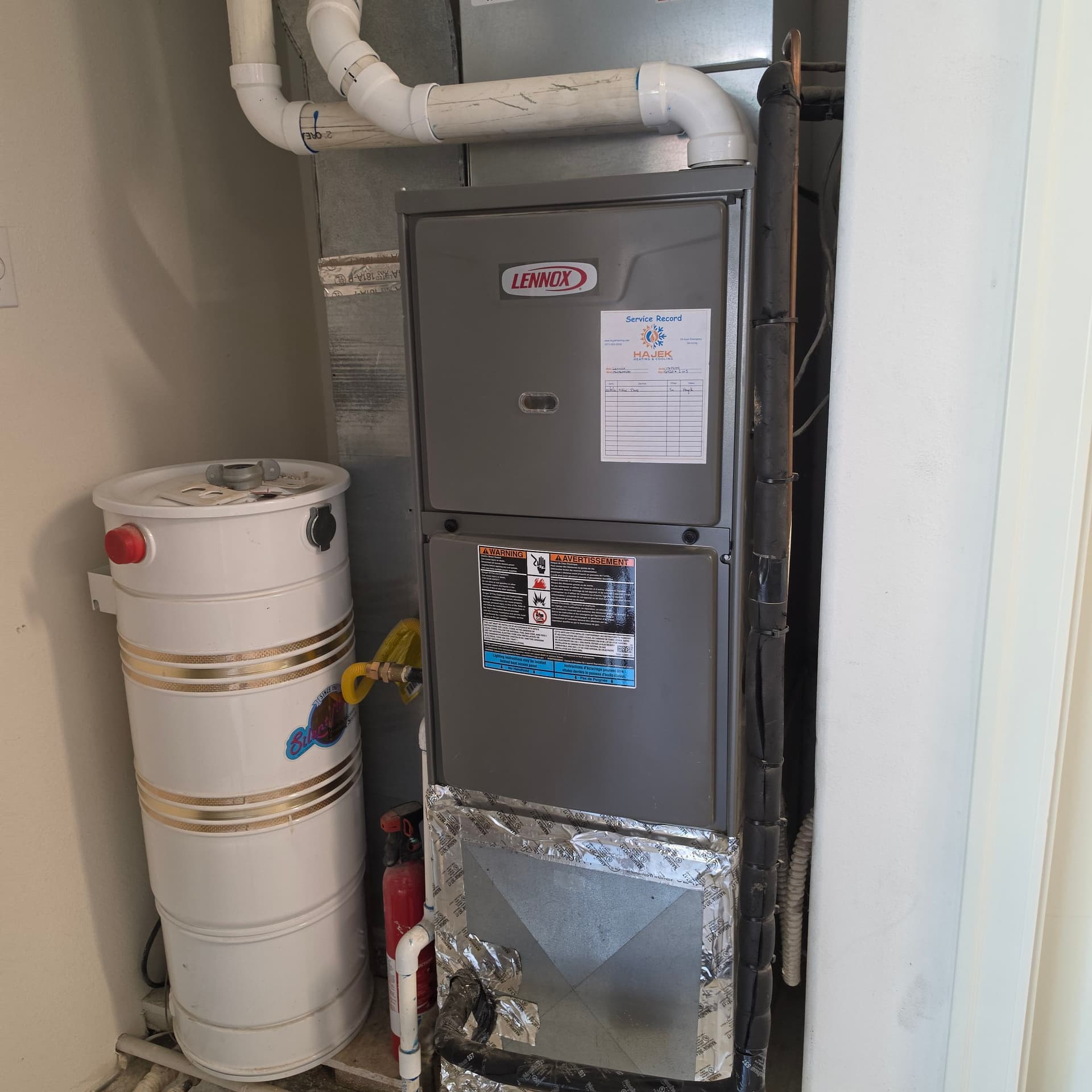 Catching Rust Early on a Lennox Furnace and Carrier A/C in Salem image